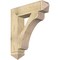 Ekena Millwork Legacy Arts & Crafts Rough Sawn Bracket, Douglas Fir, 6"W x 28"D x 32"H BKT06X28X32LEC03RDF - alternate 1